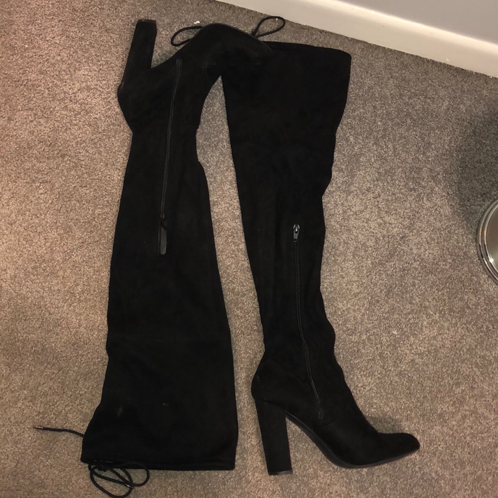 Knee high boots